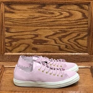 Converse CTAS Ox Pink Foam Gold Egret Shoes